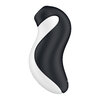  Вакуумно-волновой стимулятор с вибрацией Satisfyer Orca, черно-белый - Секс шоп в Челябинске, интернет магазин интимных товаров | Мулен Руж