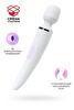 Нереалистичный вибратор Satisfyer Wand-er Woman, ABS пластик, белый, 34 см J2018-47-2 - Секс шоп в Челябинске, интернет магазин интимных товаров | Мулен Руж
