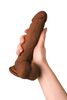 Реалистичный вибратор RealStick Elite Mulatto, коричневый, 16 см 981102-1 - Секс шоп в Челябинске, интернет магазин интимных товаров | Мулен Руж