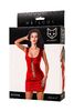 Платье Glossy Bessie из материала Wetlook, красный, 955051-M - Секс шоп в Челябинске, интернет магазин интимных товаров | Мулен Руж