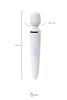 Нереалистичный вибратор Satisfyer Wand-er Woman, ABS пластик, белый, 34 см J2018-47-2 - Секс шоп в Челябинске, интернет магазин интимных товаров | Мулен Руж