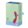 Вакуумный массажер Satisfyer Curvy Trinity 1 red 036496SA - Секс шоп в Челябинске, интернет магазин интимных товаров | Мулен Руж