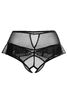 Эротические трусики с высокой посадкой Erolanta Lana, черный 741251 (54-56) - Секс шоп в Челябинске, интернет магазин интимных товаров | Мулен Руж