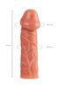 Насадка на пенис Kokos реалистик с фиксацией мошонки TPR 176*51, арт.CS.001-L - Секс шоп в Челябинске, интернет магазин интимных товаров | Мулен Руж