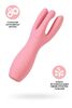 Вибростимулятор Satisfyer Threesome 3, силикон, розовый, 14 см J2018-243-1 - Секс шоп в Челябинске, интернет магазин интимных товаров | Мулен Руж