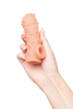 Насадка реалистичная KOKOS NUDE SLEEVE с дополнительной стимуляцией, TPE, телесная, 12 см NS 006-M - Секс шоп в Челябинске, интернет магазин интимных товаров | Мулен Руж