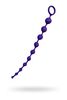 Анальная цепочка ToDo by Toyfa Grape, силикон, фиолетовая, 35 см, Ø 2,7 см 356005 - Секс шоп в Челябинске, интернет магазин интимных товаров | Мулен Руж