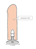 ПОЯС BEST UNI STRAP с 2-мя насадками 6" и 8,5" арт. 530803 - Секс шоп в Челябинске, интернет магазин интимных товаров | Мулен Руж