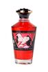 Масло массажное для тела Shunga «Пылающая вишня» (Blazing Cherry), разогревающее, 100 мл. 2200 - Секс шоп в Челябинске, интернет магазин интимных товаров | Мулен Руж