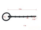 Расширитель уретры силикон с кольцом, длина-129мм, диаметр-5,5-8мм, арт. 28465 - Секс шоп в Челябинске, интернет магазин интимных товаров | Мулен Руж