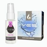 ИНТИМНЫЙ ГЕЛЬ-ЛУБРИКАНТ "YES EXCITE" с возбуждающим эффектом, 30 мл, арт. 4718 - Секс шоп в Челябинске, интернет магазин интимных товаров | Мулен Руж