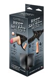ПОЯС BEST SELECT с 3-мя насадками арт. 341403 - Секс шоп в Челябинске, интернет магазин интимных товаров | Мулен Руж