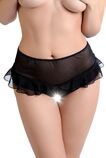 Эротические трусики с высокой посадкой Erolanta Lana, черный 741251 (54-56) - Секс шоп в Челябинске, интернет магазин интимных товаров | Мулен Руж