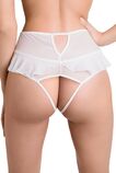 Эротические трусики с высокой посадкой Erolanta Lana, белый 741252 (54-56) - Секс шоп в Челябинске, интернет магазин интимных товаров | Мулен Руж