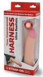 Фаллоимитатор на трусиках HARNESS, L 185 мм D 38 мм арт. 732103 - Секс шоп в Челябинске, интернет магазин интимных товаров | Мулен Руж