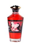 Масло массажное для тела Shunga «Пылающая вишня» (Blazing Cherry), разогревающее, 100 мл. 2200 - Секс шоп в Челябинске, интернет магазин интимных товаров | Мулен Руж
