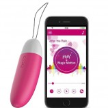 Нереалистичный вибратор Magic Motion Vini, силикон, оранжевый, 24 см, Ø 3,7 см арт 113 - Секс шоп в Челябинске, интернет магазин интимных товаров | Мулен Руж