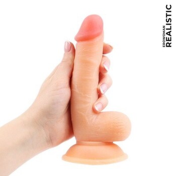 ФАЛЛОИМИТАТОР L рабочей части 125 мм D 35 мм, цвет телесный, TPE арт. ER-30062 - Секс шоп в Челябинске, интернет магазин интимных товаров | Мулен Руж
