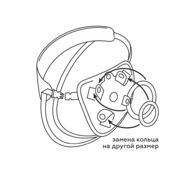 ПОЯС BEST UNI STRAP с 2-мя насадками 6" и 6" арт. 531303 - Секс шоп в Челябинске, интернет магазин интимных товаров | Мулен Руж