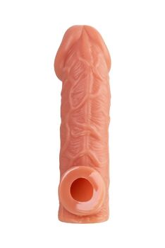 Насадка на пенис Kokos реалистик с фиксацией мошонки TPR 176*51, арт.CS.001-L - Секс шоп в Челябинске, интернет магазин интимных товаров | Мулен Руж