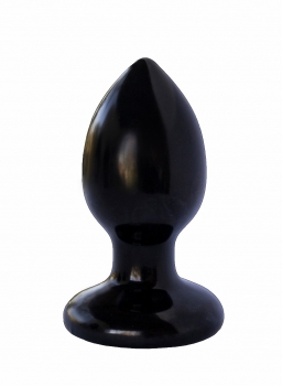 ПЛАГ-МАССАЖЕР ДЛЯ ПРОСТАТЫ BLACK MAGNUM 7 В ЛАМИНАТЕ L 100 мм, D 45 мм, цвет чёрный арт. 420700 - Секс шоп в Челябинске, интернет магазин интимных товаров | Мулен Руж