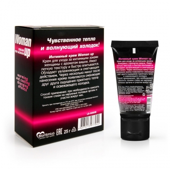  Крем WOMAN UP для женщин возбуждающий 25 г. арт. LB-80008 - Секс шоп в Челябинске, интернет магазин интимных товаров | Мулен Руж