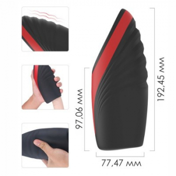 МАСТУРБАТОР С ВИБРАЦИЕЙ 9 реж.вибрации, режим вакуума, режим нагрева, L 192 мм, D 78 мм D внутр. 40 мм, вес 406 г арт. SHD-S209 - Секс шоп в Челябинске, интернет магазин интимных товаров | Мулен Руж