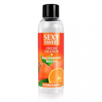  Массажное масло FRESH ORANGE с феромонами 75 мл арт. LB-16131 - Секс шоп в Челябинске, интернет магазин интимных товаров | Мулен Руж