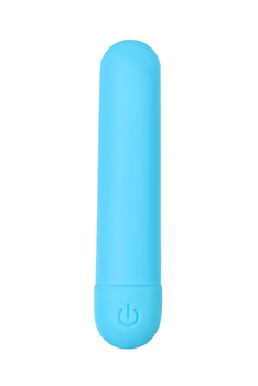 Вибропуля A-Toys by TOYFA MURR, силикон, голубой, 10 см 761062 - Секс шоп в Челябинске, интернет магазин интимных товаров | Мулен Руж