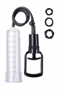 Помпа для пениса TOYFA A-Toys,TPE, Прозрачный, 23,5 см арт 769009 - Секс шоп в Челябинске, интернет магазин интимных товаров | Мулен Руж