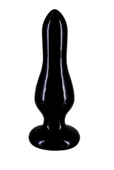  ПЛАГ-МАССАЖЕР ДЛЯ ПРОСТАТЫ BLACK MAGNUM 14 В ЛАМИНАТЕ L 155/135 мм, D 45,41 мм, цвет чёрный арт. 421400 - Секс шоп в Челябинске, интернет магазин интимных товаров | Мулен Руж