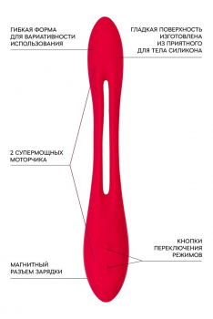 Вибромассажер Satisfyer Elastic Joy фиолетовый - Секс шоп в Челябинске, интернет магазин интимных товаров | Мулен Руж