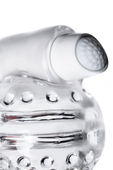 Мастурбатор нереалистичный Lingam by TOYFA Shakti, TPE, Прозрачный, 9 см 880202 - Секс шоп в Челябинске, интернет магазин интимных товаров | Мулен Руж