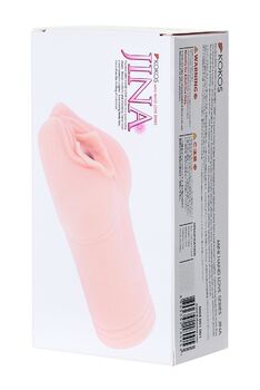 Мастурбатор реалистичный KOKOS Jina, TPR, телесный, 14.5 см M04-001-001 - Секс шоп в Челябинске, интернет магазин интимных товаров | Мулен Руж