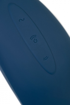 Вакуум-волновой стимулятор клитора с вибрацией Satisfyer Vulva Lover 2, силикон, синий, 11,9 см - Секс шоп в Челябинске, интернет магазин интимных товаров | Мулен Руж