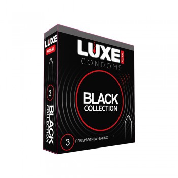 ПРЕЗЕРВАТИВЫ LUXE ROYAL BLACK COLLECTION 3 штуки - Секс шоп в Челябинске, интернет магазин интимных товаров | Мулен Руж