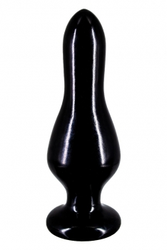  ПЛАГ-МАССАЖЕР ДЛЯ ПРОСТАТЫ BLACK MAGNUM 15 В ЛАМИНАТЕ L 160 мм, D 57,8 мм, цвет чёрный арт. 421500 - Секс шоп в Челябинске, интернет магазин интимных товаров | Мулен Руж