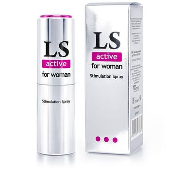"LOVESPRAY ACTIVE" спрей для женщин (стимулятор) 18мл арт. LB-18001 - Секс шоп в Челябинске, интернет магазин интимных товаров | Мулен Руж