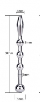 Металлическая закупорка уретры арт.24785 - Секс шоп в Челябинске, интернет магазин интимных товаров | Мулен Руж